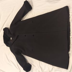 Forecaster by Boston Hooded Full-length Size 10 Wool Coat